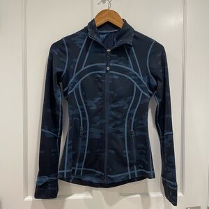 RARE Dark Blue Camo Define Jacket